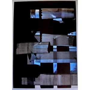 Pierre Soulages (after) - A Gouache 