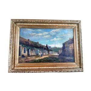 Village Street - 19th Century 