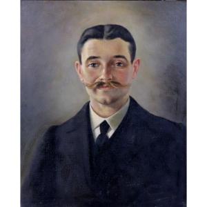 Portrait Of A Man - School 20th Century 