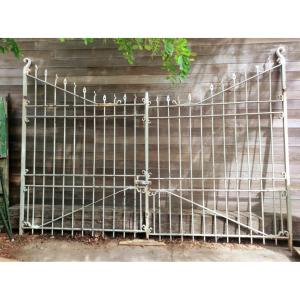 Large Wrought Iron Gate Of Properties 