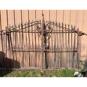 Antique Wrought Iron Gate