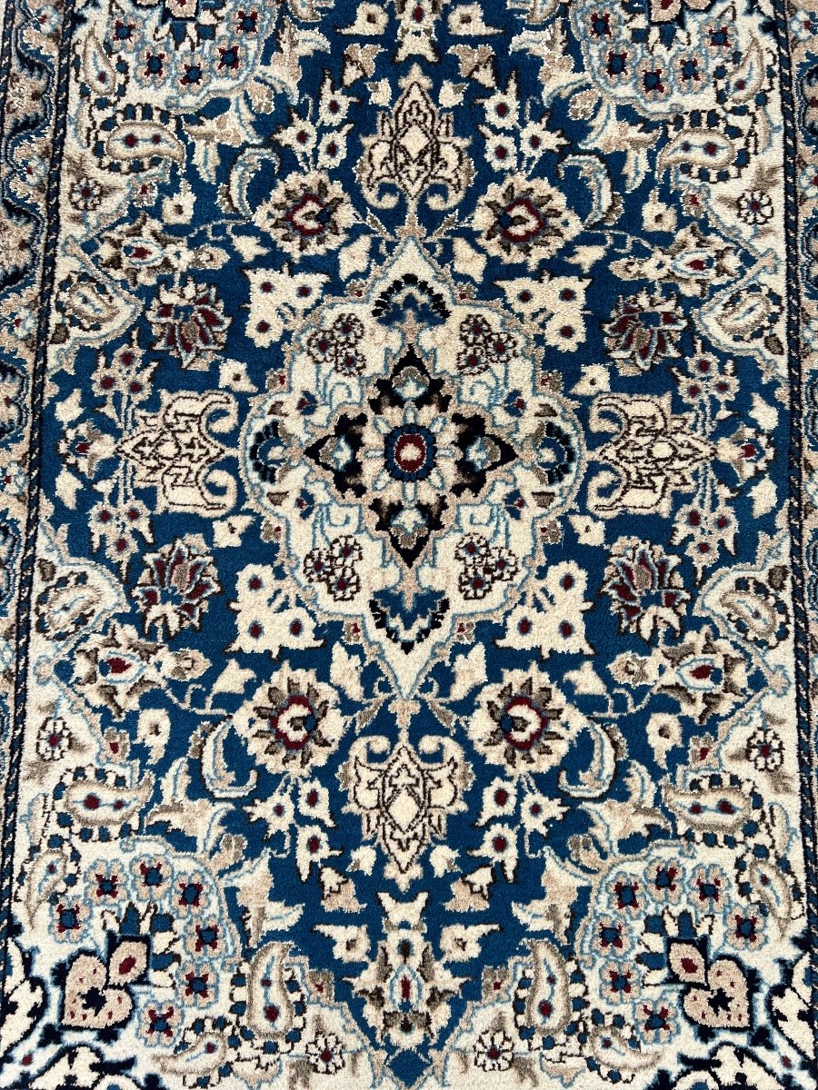 Ancien Tapis d'Orient Nain ( Iran ) En Laine Fait Main -photo-3