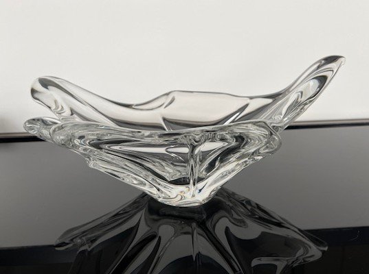 Large Daum France Cup In Free Form Crystal-photo-3