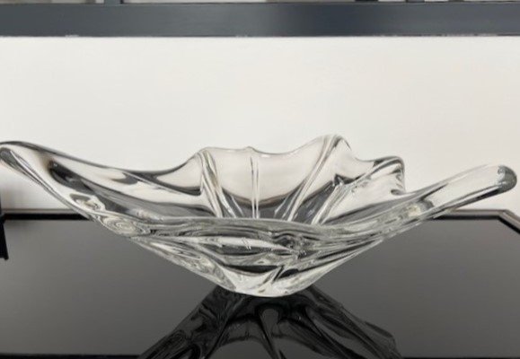 Large Daum France Cup In Free Form Crystal-photo-3