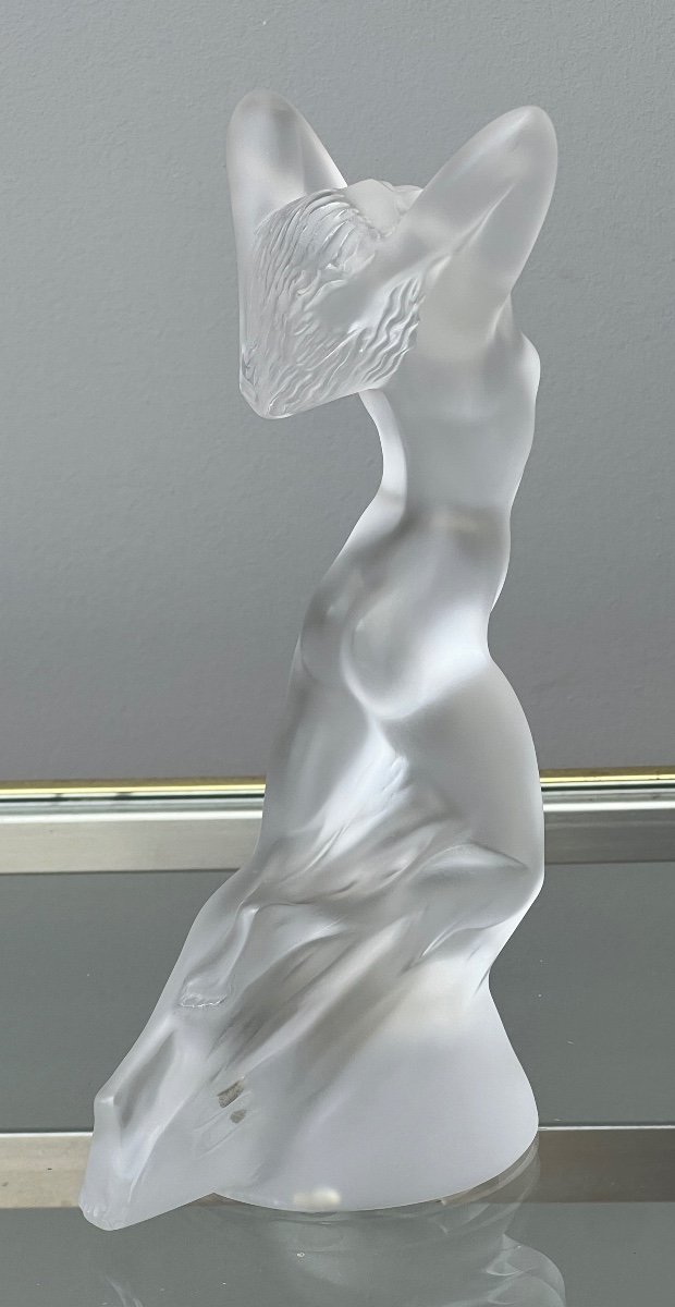 Lalique France Vitesse Crystal Car Mascot After A Model By René Lalique -photo-4