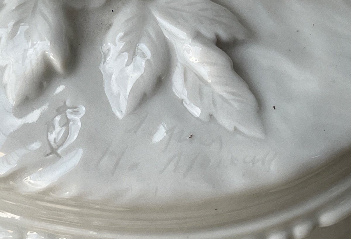Hippolyte Moreau Angelot  / Amour En Porcelaine Style Louis XVI-photo-3