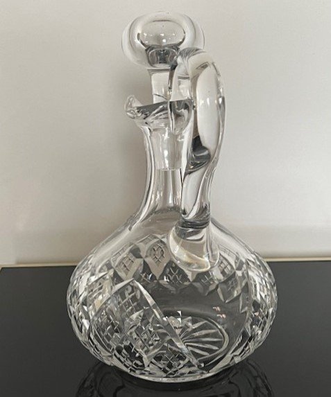 Saint Louis Large Carafe / Ewer In Cut Crystal -photo-2