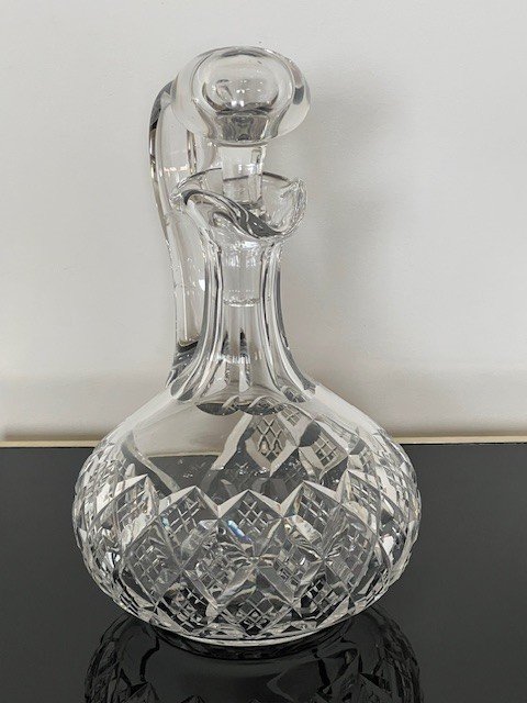 Saint Louis Large Carafe / Ewer In Cut Crystal -photo-2