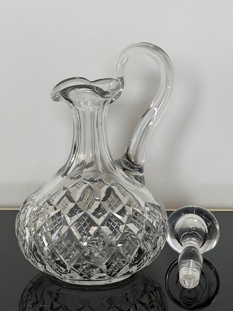 Saint Louis Grande Carafe / Aiguière  En Cristal Taillé -photo-5