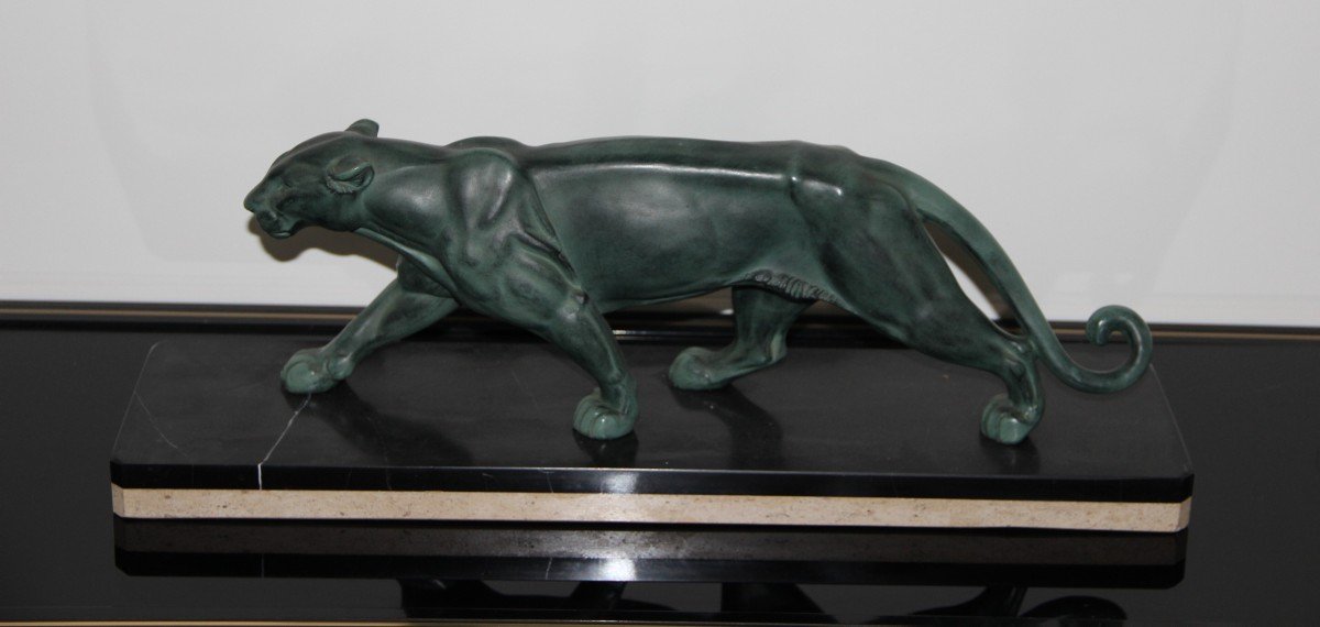 Walking Panther, Art-deco Period 1930-photo-2