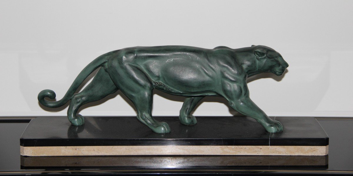 Walking Panther, Art-deco Period 1930-photo-3