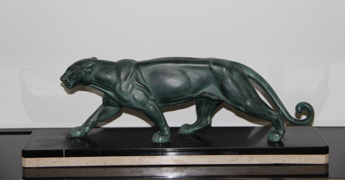 Walking Panther, Art-deco Period 1930-photo-3