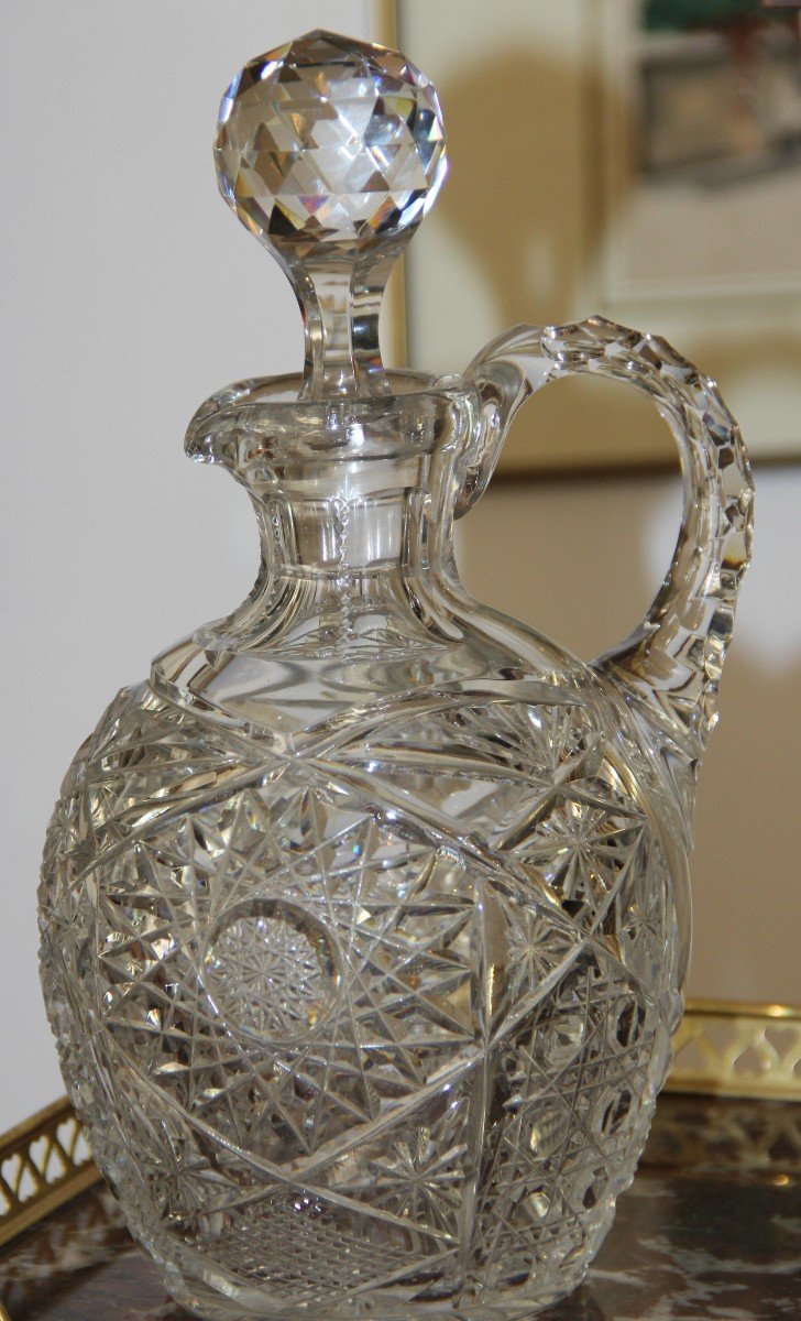 Baccarat Carafe In Cut Crystal