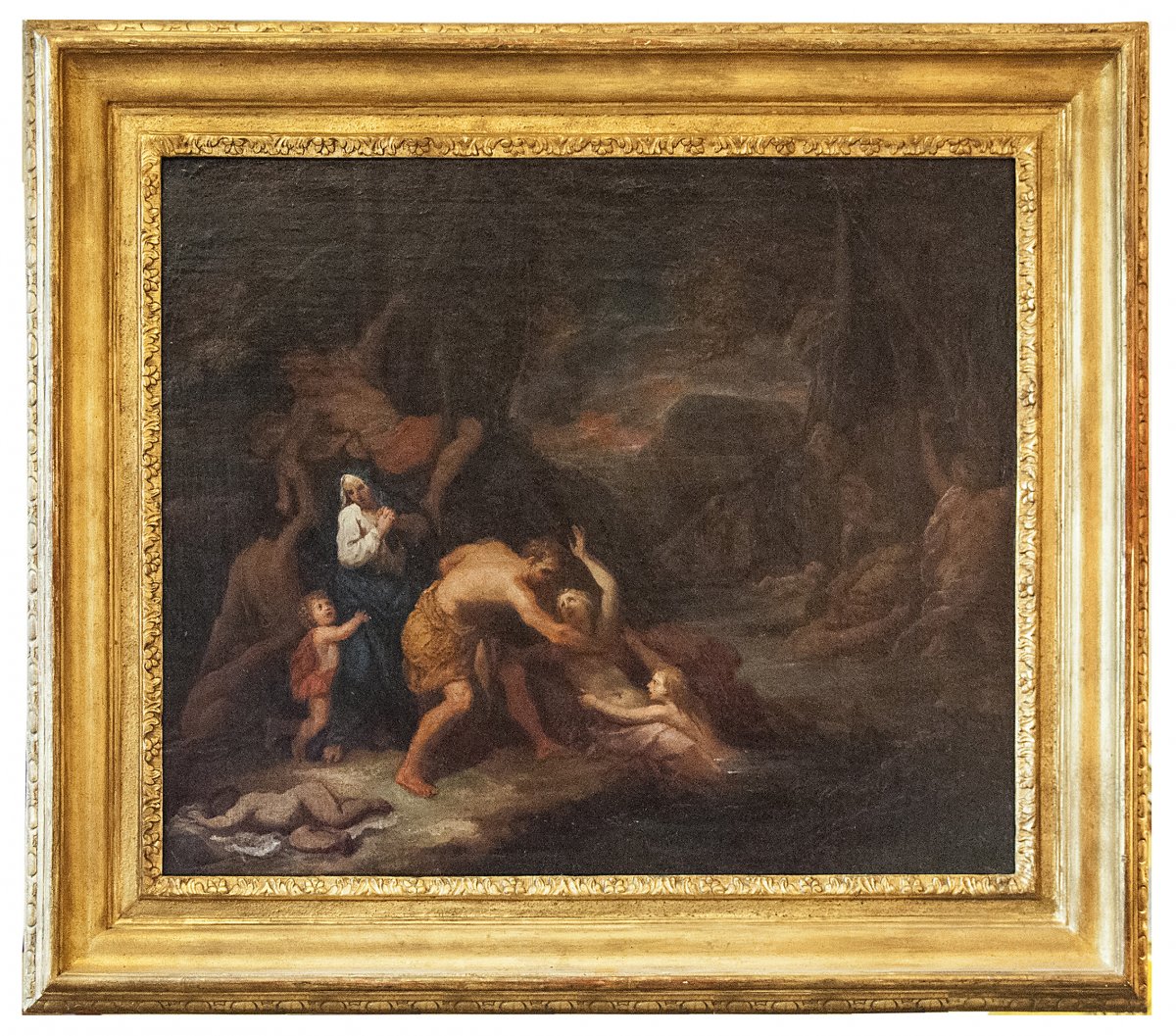 Louis De Boullogne (1654-1733), Le Déluge, French School, 17th Century, Oil On Canvas