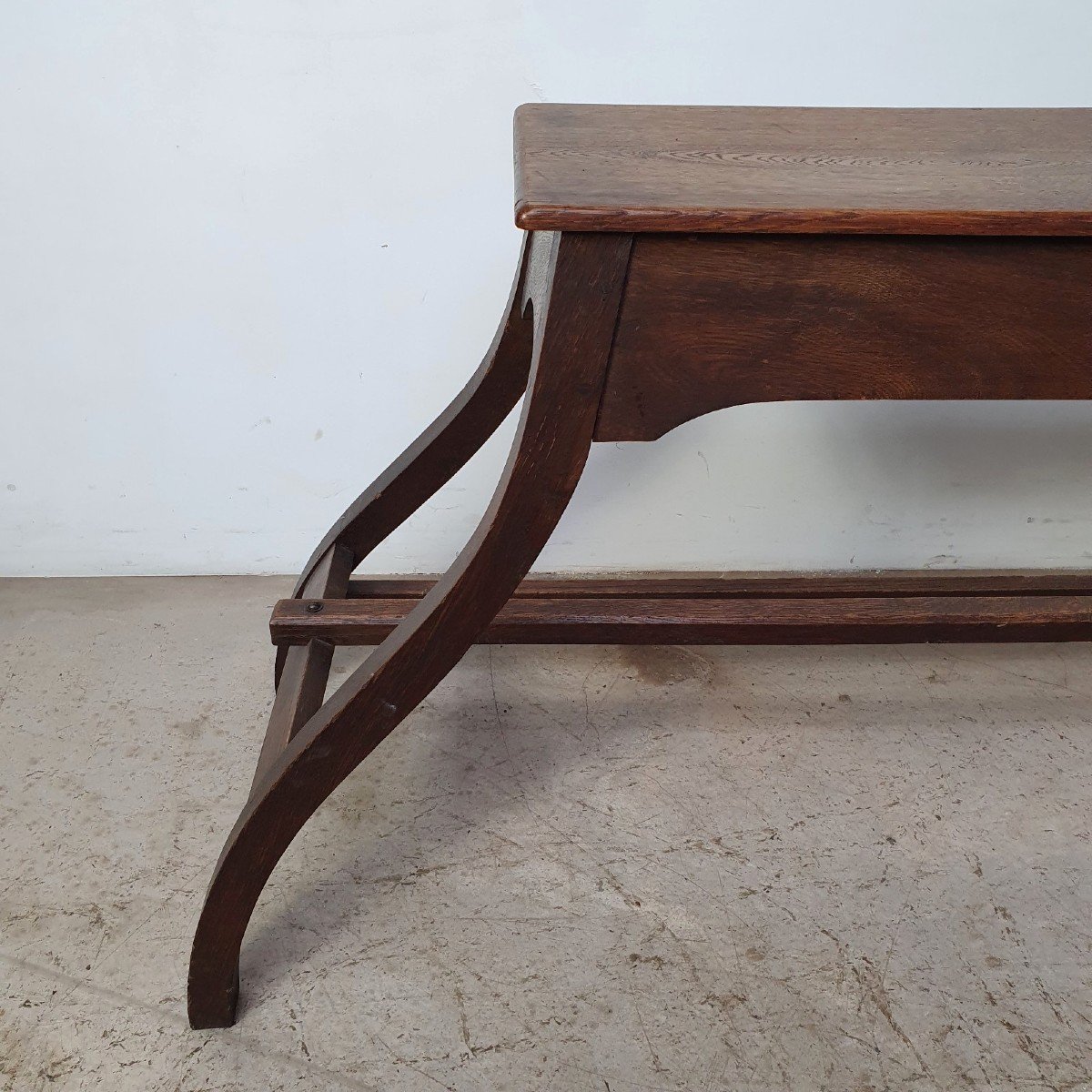 Organist Bench In Oak-photo-2