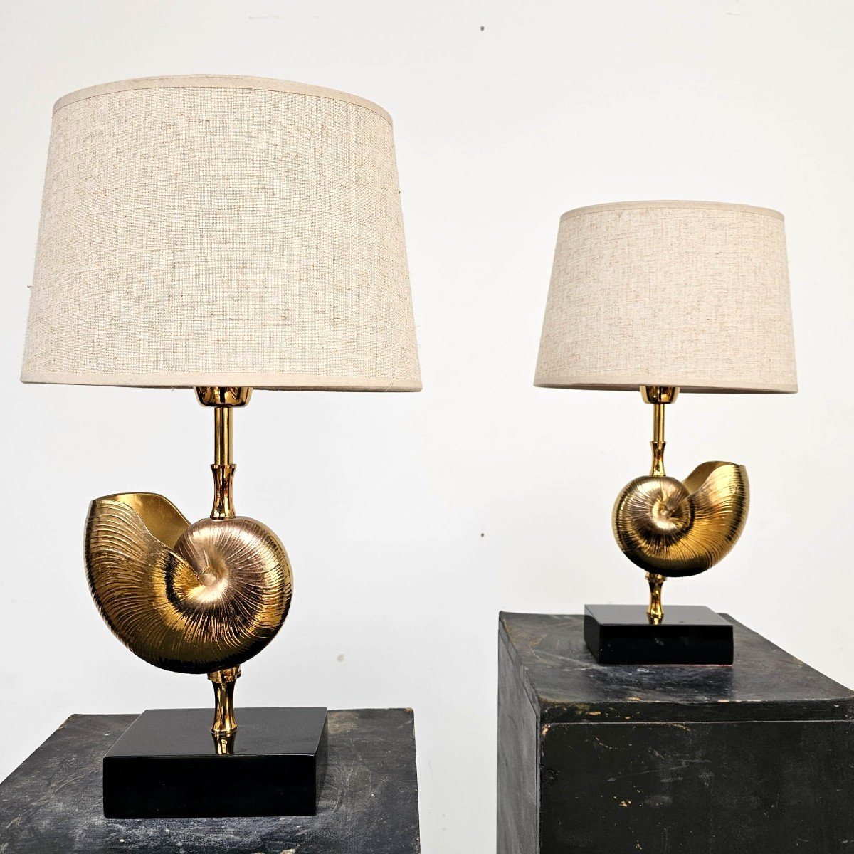 Pair Of Golden Lamps-photo-1