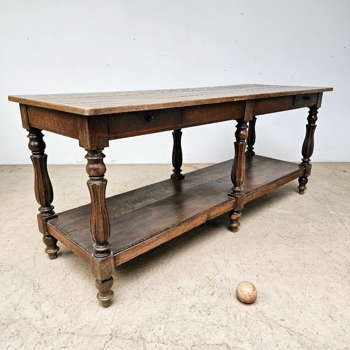 19th Century Draper's Table-photo-1