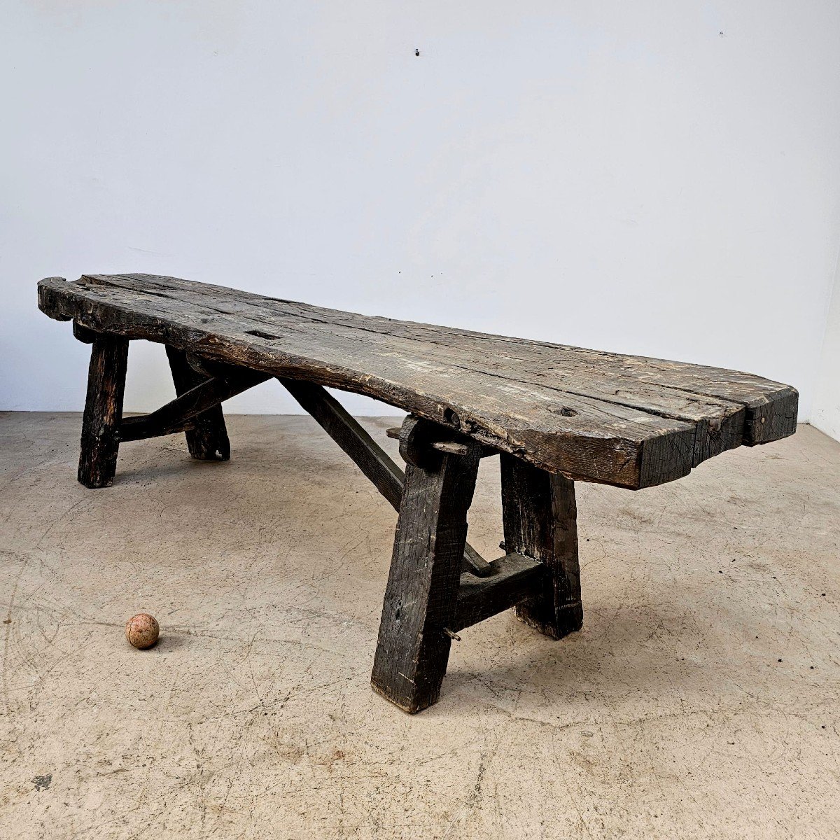 Rustic Mountain Table With 2 Benches-photo-2