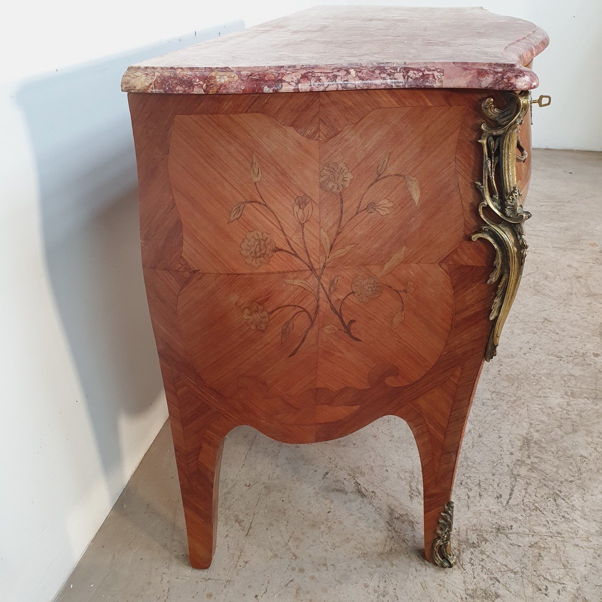 Commode sauteuse galbée de st LXV-photo-4