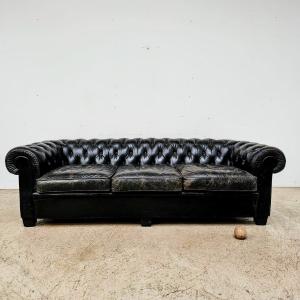 Canapé Chesterfield cuir