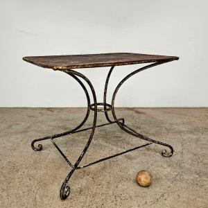 19th Century Metal Garden Table