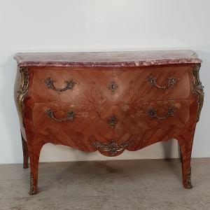 Commode galbée st Louis15