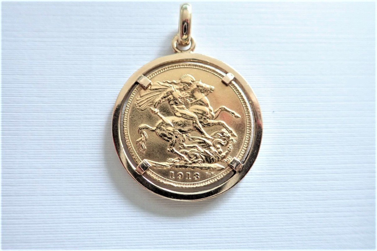 Sovereign George V Pendant-photo-2