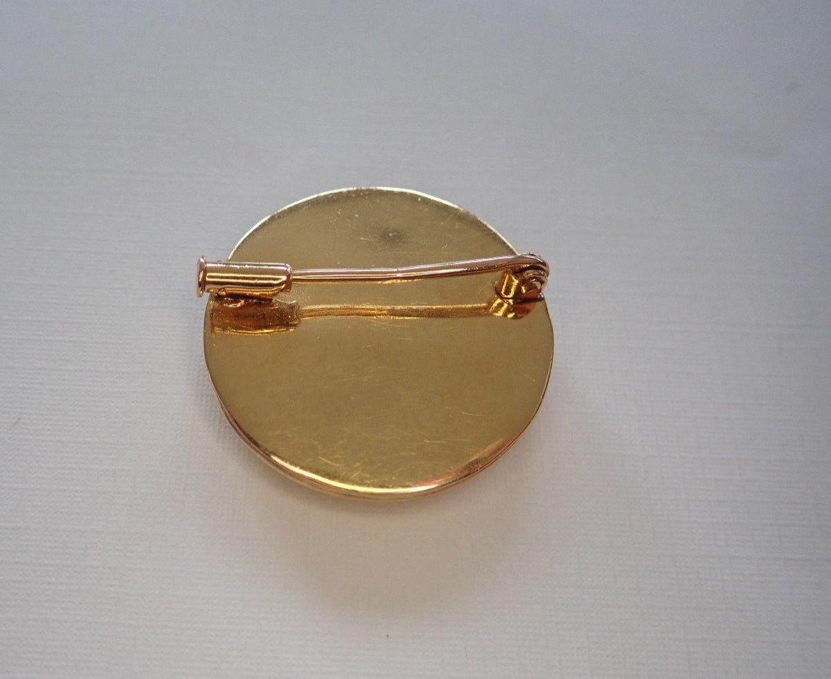 18 Carat Gold Brooch Marianne Piece-photo-2