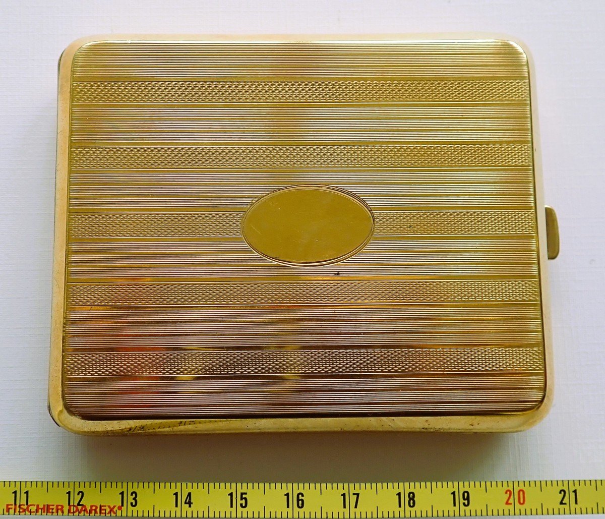 Gold Plated Cigarette Box-photo-3