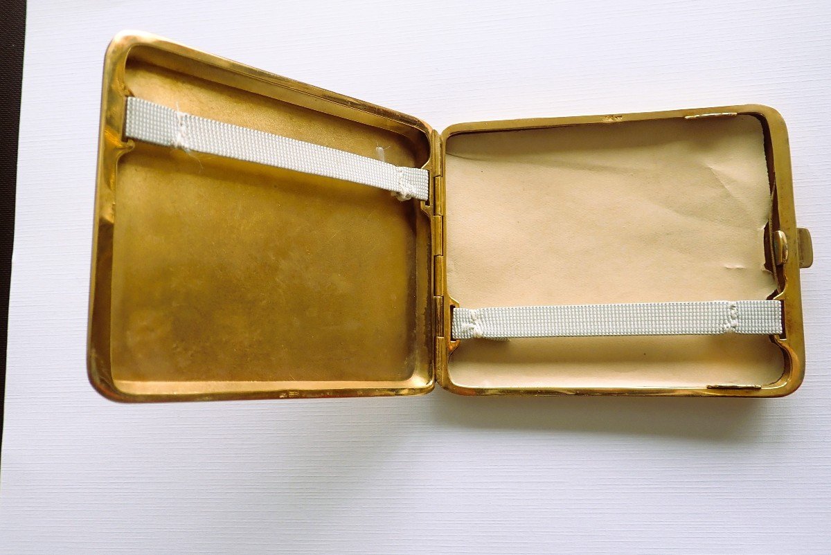 Gold Plated Cigarette Box-photo-4