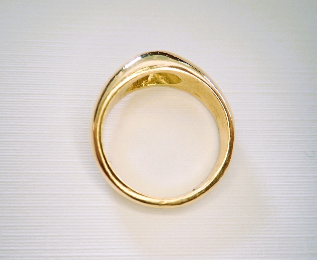 18 Carat Gold Bangle Ring-photo-2