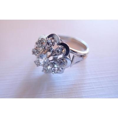 18 Carat White Gold Ring-photo-2