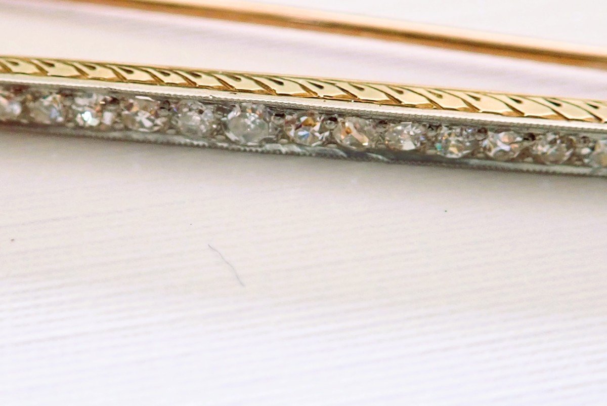 Broche Barrette Diamants-photo-2