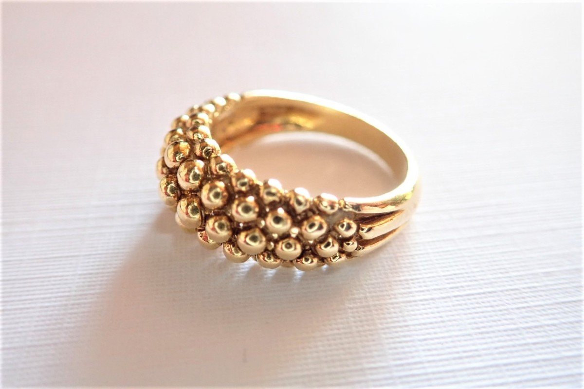 Vintage Bague Or 18 Carats-photo-1