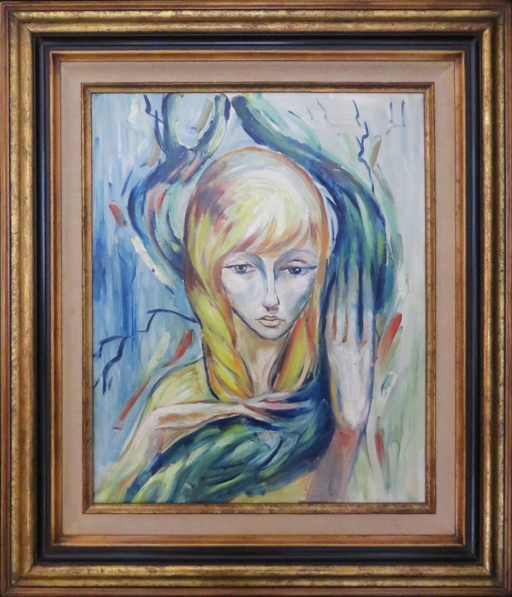 “portrait Of A Blonde Girl”