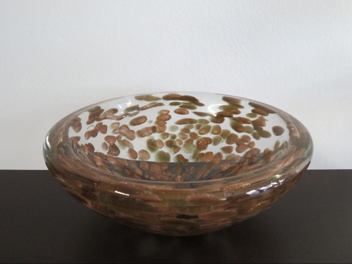 Murano Glass Pocket Tray Or Ashtray.-photo-4