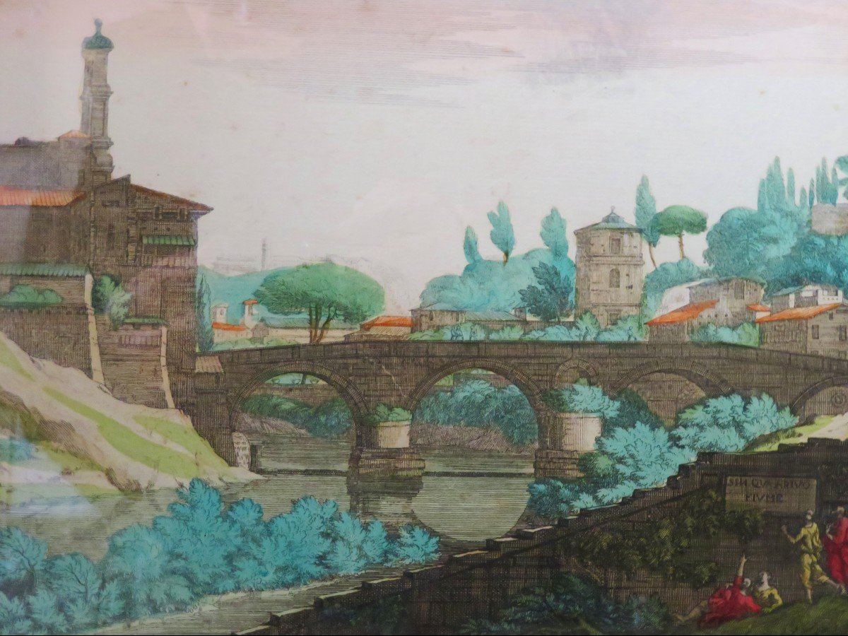 “view Of The Sixtus Bridge And The Saint Sixtus Hospital”.-photo-2