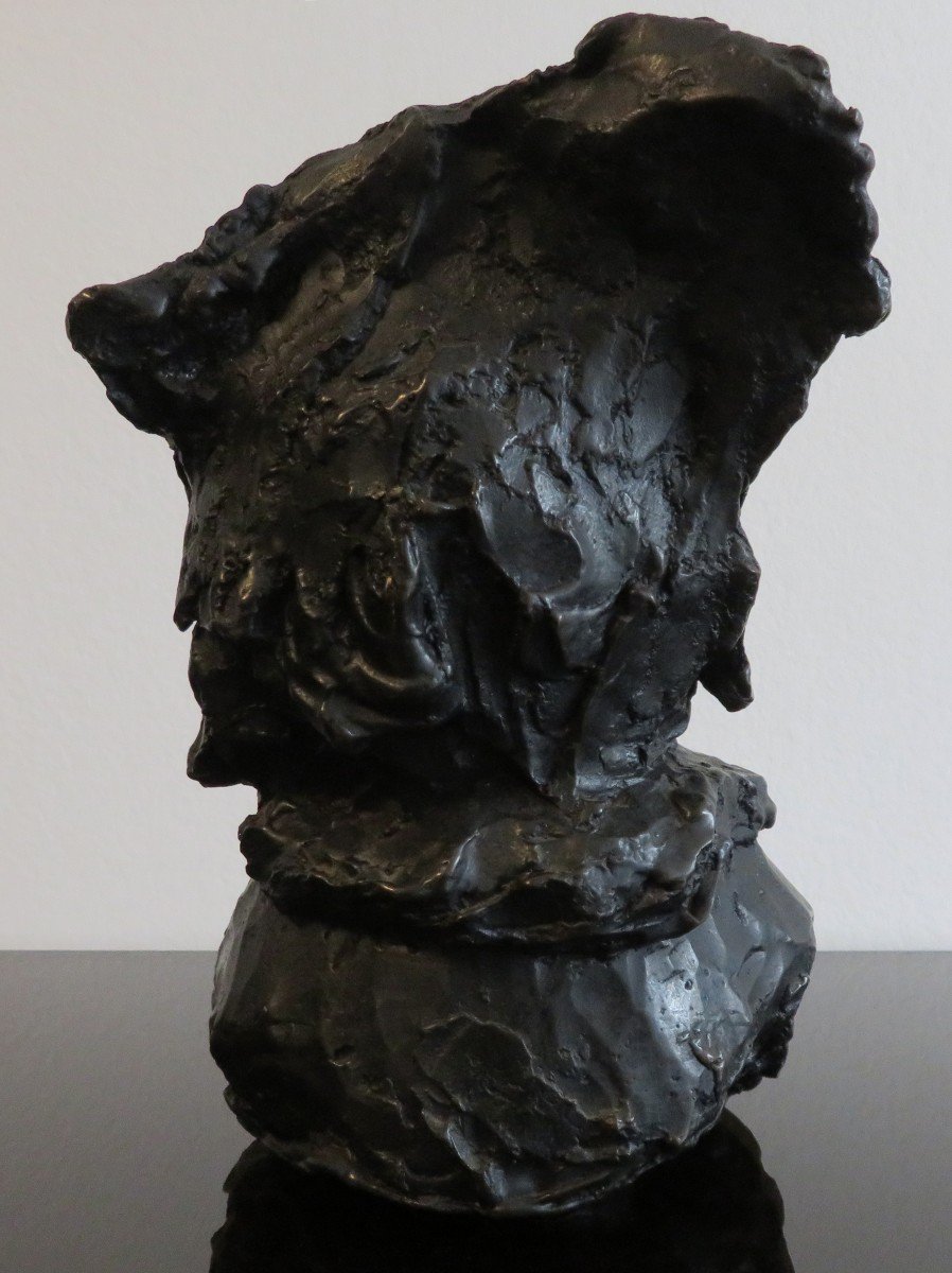 Buste en bronze d’Antoine Otero. -photo-1