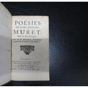 “poems By Marc-antoine Muret” 