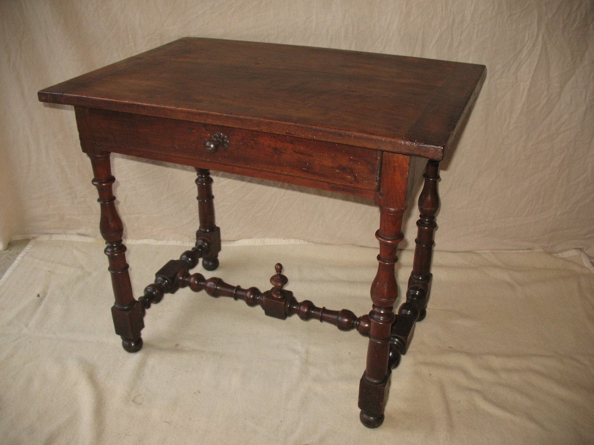 Small Desk Table 18th Century Origin Périgord-photo-2