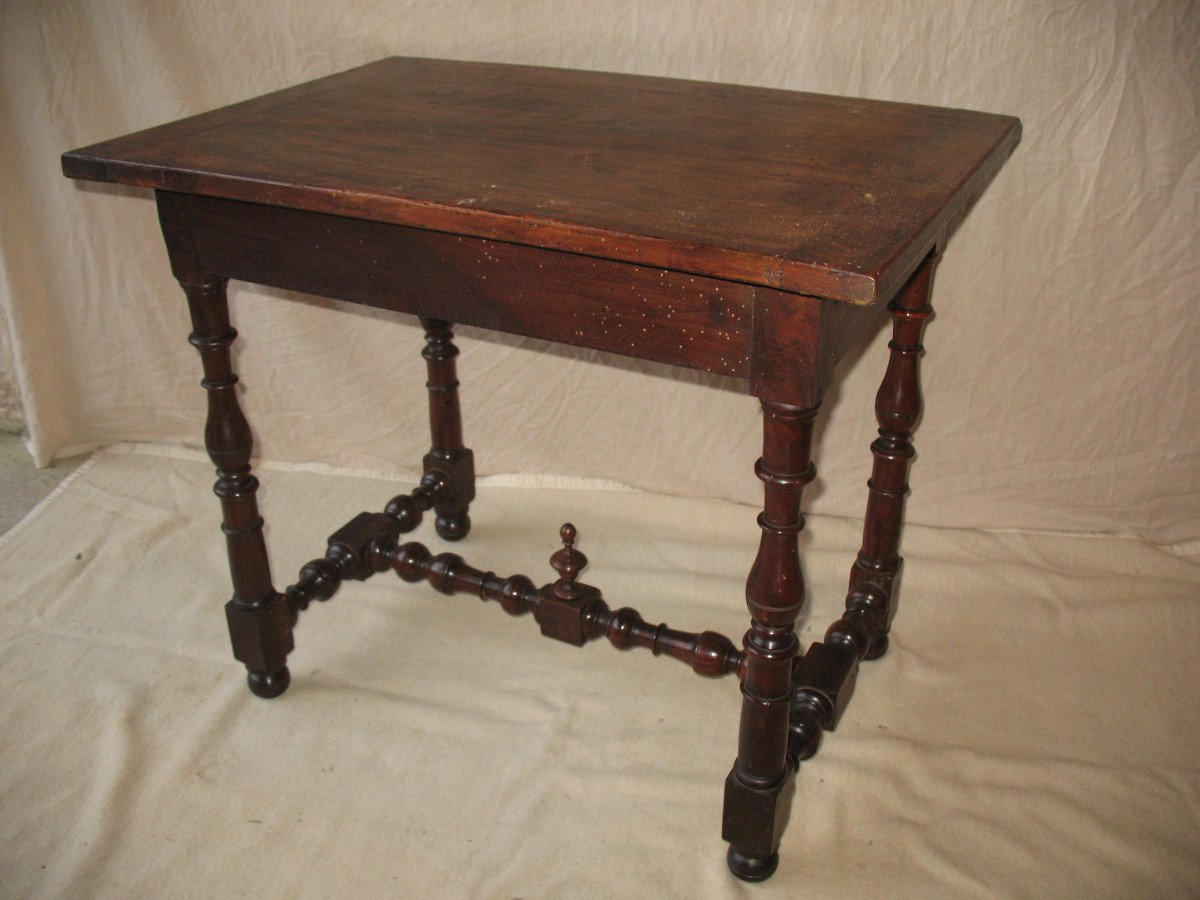 Small Desk Table 18th Century Origin Périgord-photo-6