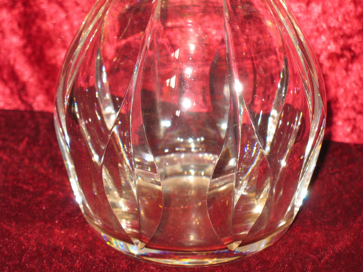 Cristal Saint Louis carafe et pichet en cristal taillé époque 20ème-photo-4