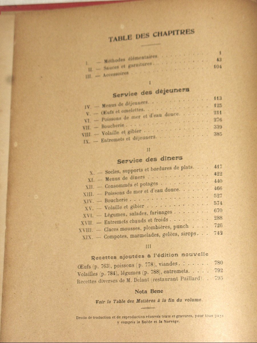 La cuisine d'aujourd'hui par Urbain-Dubois édition avec panches vers 1920-photo-3