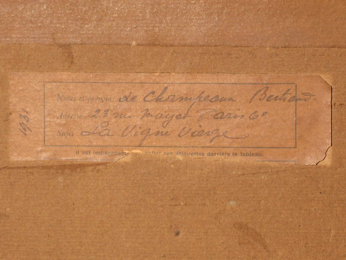 Lisieux Vue de la Touques aquarelle de Bertrand de Champeaux signée et datée de 1931-photo-8