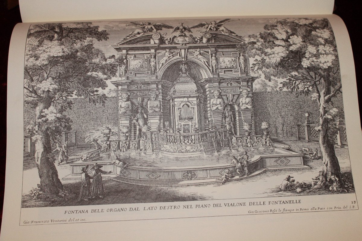 Les fontaines de Rome recueil illustré d'après les 107 gravures de G. Falda "Fontane di Roma" -photo-5