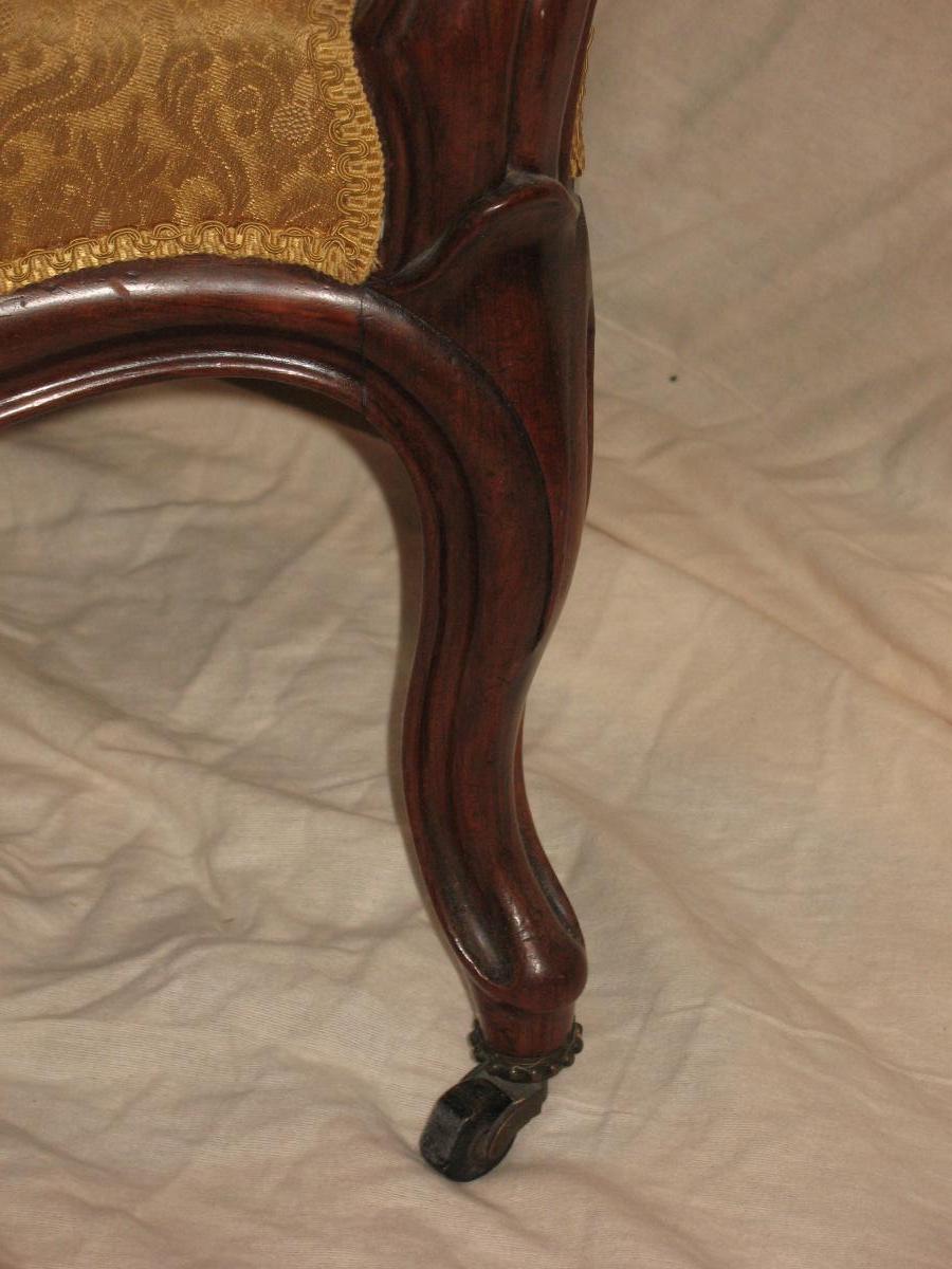 Pair Of Armchairs Epoque Napoleon III Rosewood-photo-2