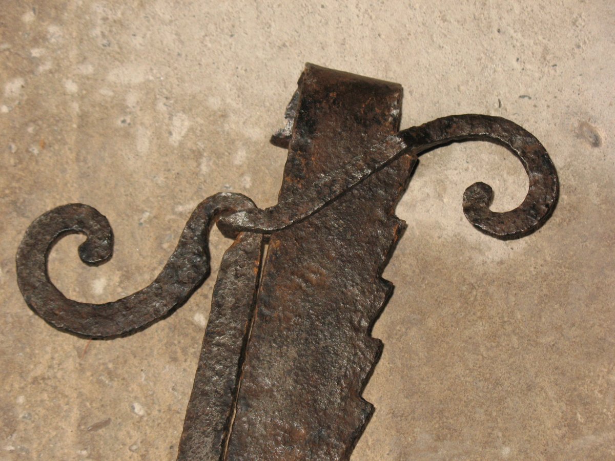 18th Century Wrought Iron Rack From Périgord-photo-4