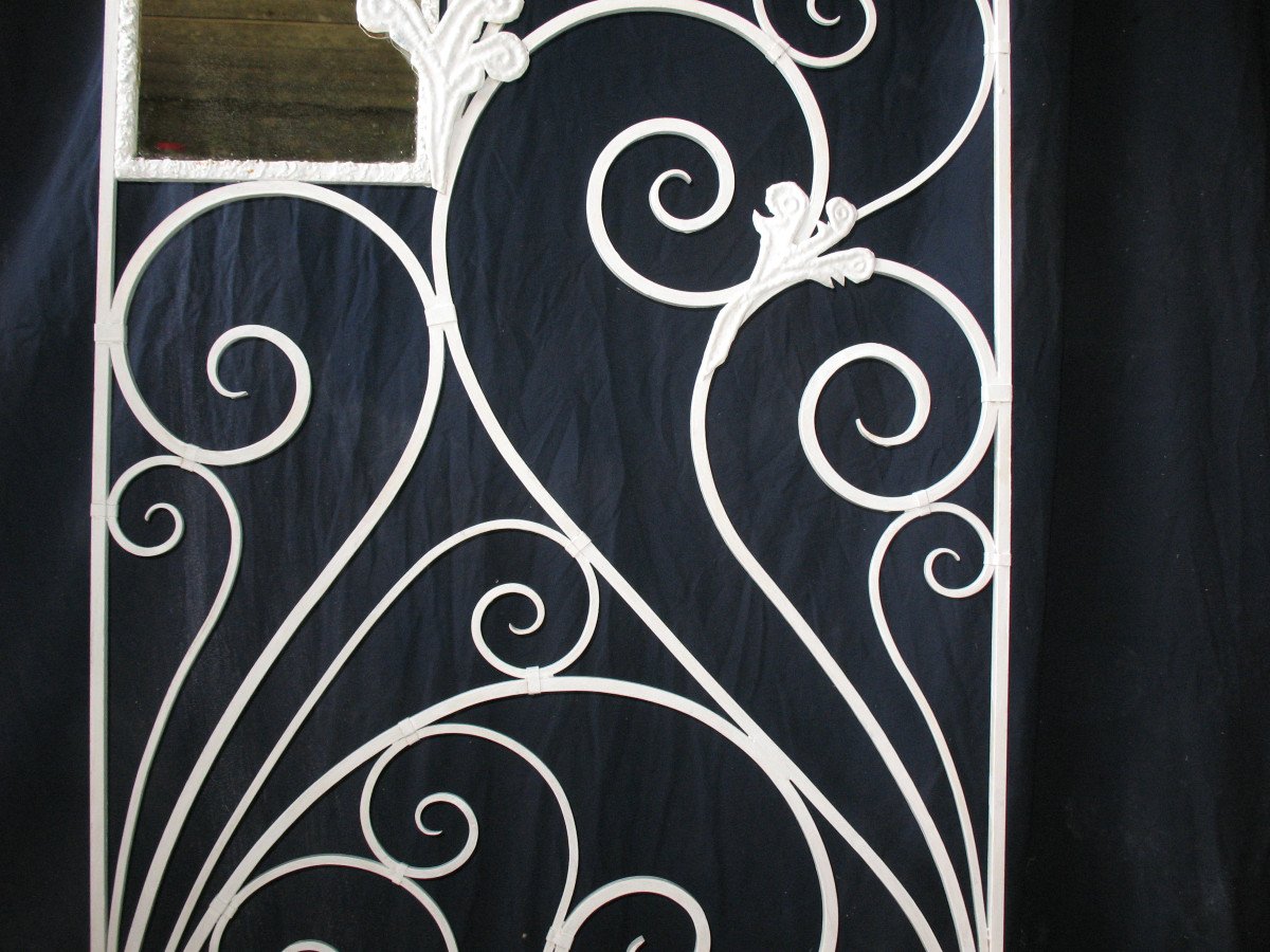 Wrought Iron Coat Rack-photo-2