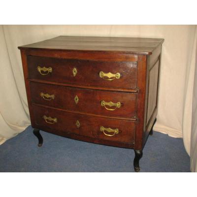 Chest Of Drawers Oak XVIIIth