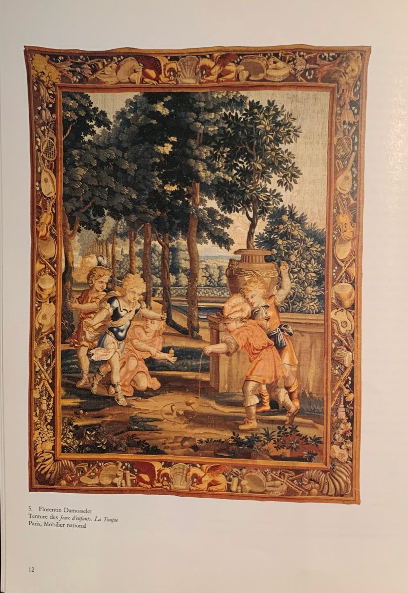 Two Tapestries Manufacture Royale De Beauvais-photo-3